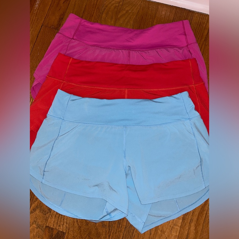 BUNDLE (3): Speed Up High-Rise Lined Short 2.5"